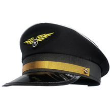 歐美外貿飛行帽機長帽 酒吧午夜魅力情趣配飾制服誘惑女警空姐帽
