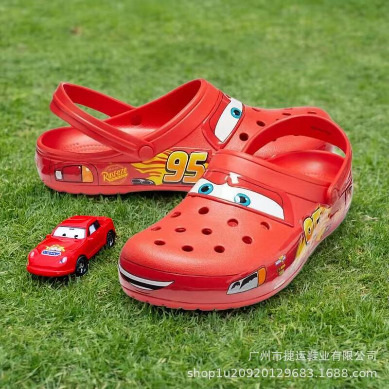 Croos Adult 95 Car Clogs Men's and Women's Shoes Outdoor Casual Toe-Toe Sandals Sports Men's Sandals for Outer Wear