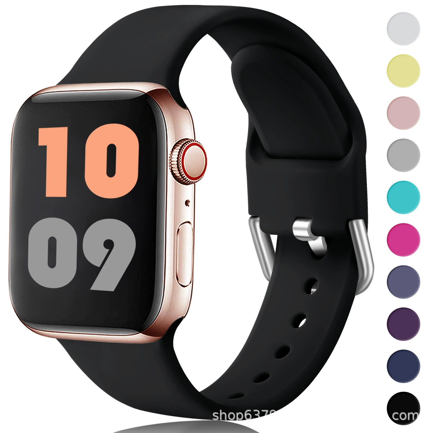 Samsung, apple, compatible bracelet, silicone watch strap