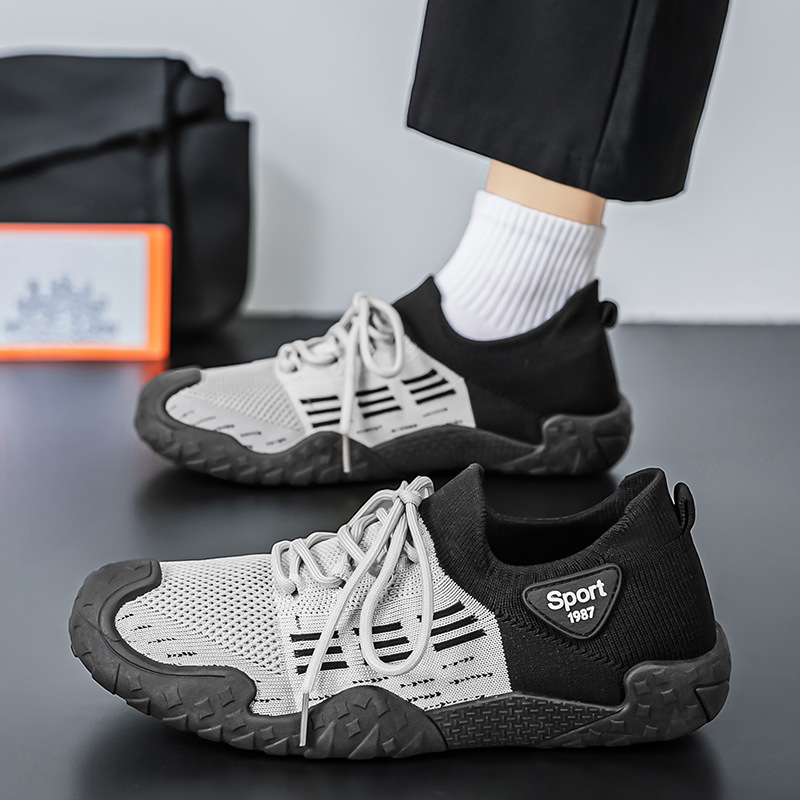 Zapatos de hombre 2026 verano nuevo tejido transpirable delgado zapatos de deporte suave ligero running mesh zapatos de verano de hombre