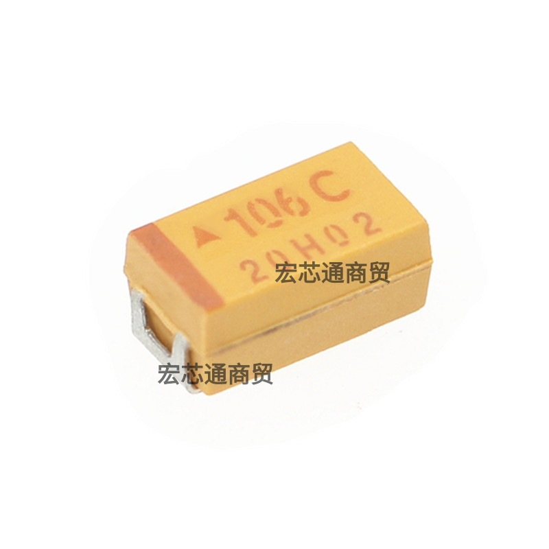 贴片钽电容 6032 C型 16V 10UF 106C ±10% TAJC106K016RNJ 2312