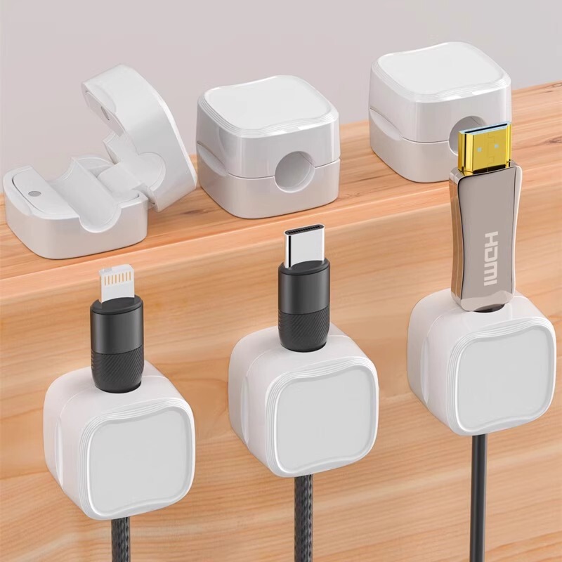 磁気吸引器デスクトップ壁掛け携帯電話データケーブル充電収納固定器ケーブルフック工場|undefined