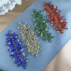 手工製作水鑽發箍古風漢服髮飾婚禮寫真新娘頭飾時尚髮型裝飾批發