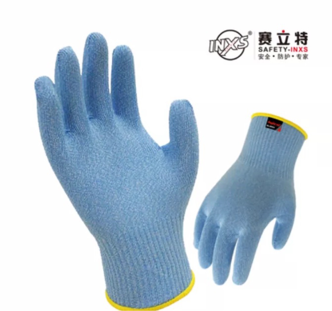 赛立特ST58116B 防切割劳保手套 无涂层透气五级防护劳保手套