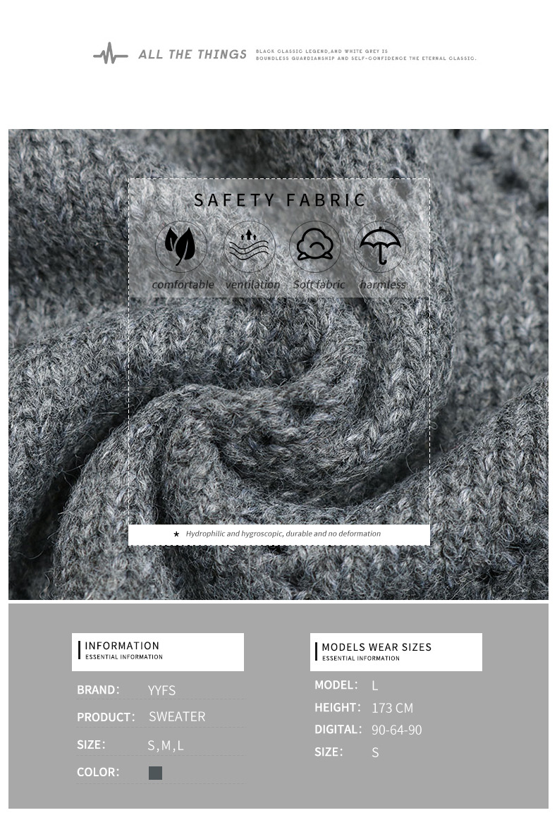 Solid Color Lace Splicing V-neck Pullover Sweater Pullover_voghion.com