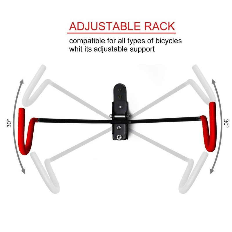 Transfronterizo dedicado bicicleta rack pared interior carretera bicicleta pantalla rack pared gancho montaña bicicleta estacionamiento rack