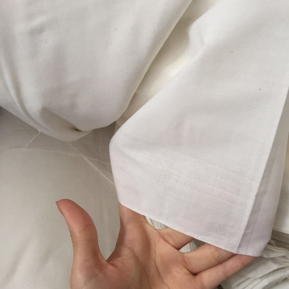 供应涤棉坯布 涤棉布  80/20 45s*45s 63" 96*72 口袋布 枕芯里布