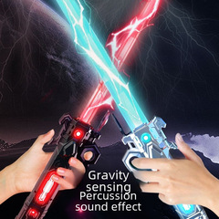 激光劍正版星球大戰兒童伸縮發光劍刀男女孩炫酷閃光地攤玩具批發