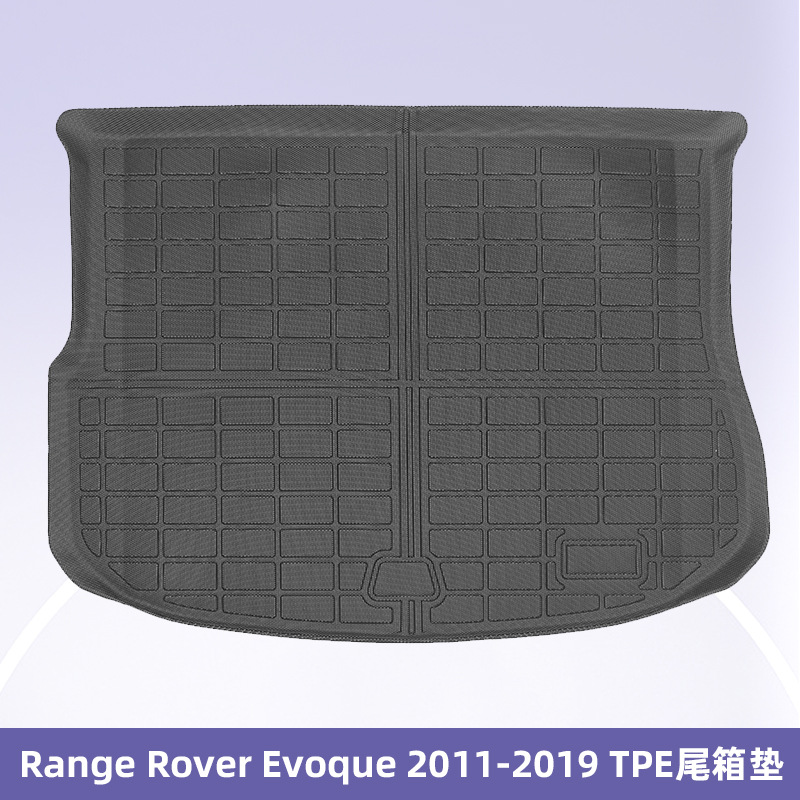 Aplicable para Range Rover Evoque 2011 - 2019 3D TPE para todo el tiempo Cojín de colateral