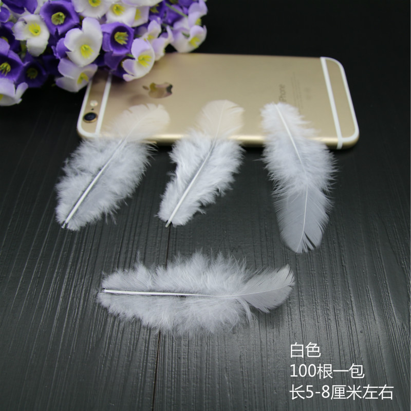 Plumas Decorativas Artesanales para Bodas y Manualidades DIY