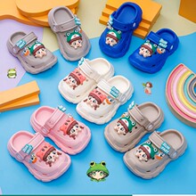 儿童拖鞋男女夏新款卡通可爱宝宝小童室外防脱沙滩花园洞洞鞋批发