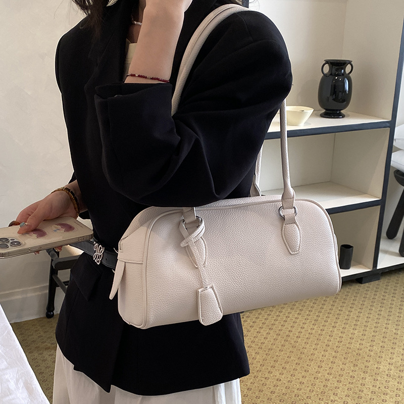 Casual Small Bag for Women 2026 New Versatile Underarm Bag Commuter Shoulder Bag Handbag New Boston Bag Trendy