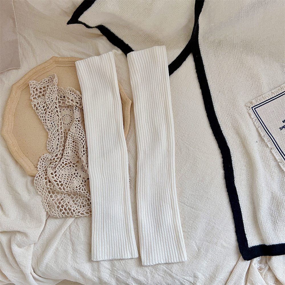 Y2g cubierta de la pierna suelta chica caliente botas de desgaste cubierta adelgazante Otoño e Invierno botas de nieve cubierta de la pierna suave glutinoso JK calcetines de pantorrilla para las mujeres