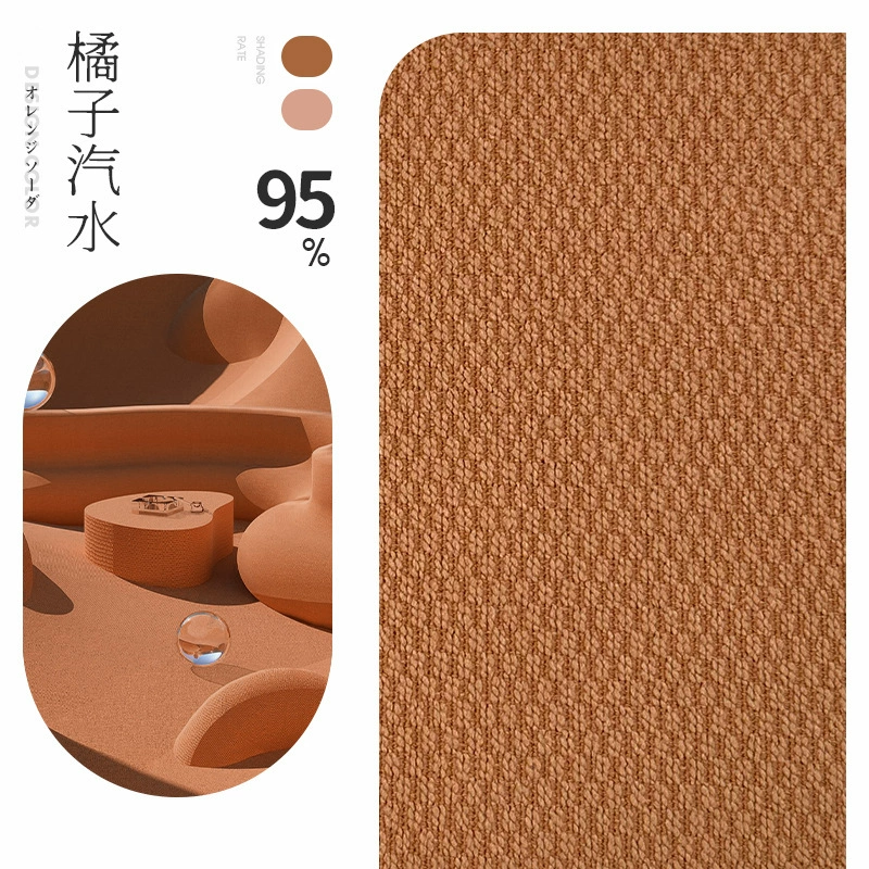 Creamy colored cloth for living room, simple and elegant design, cotton and linen