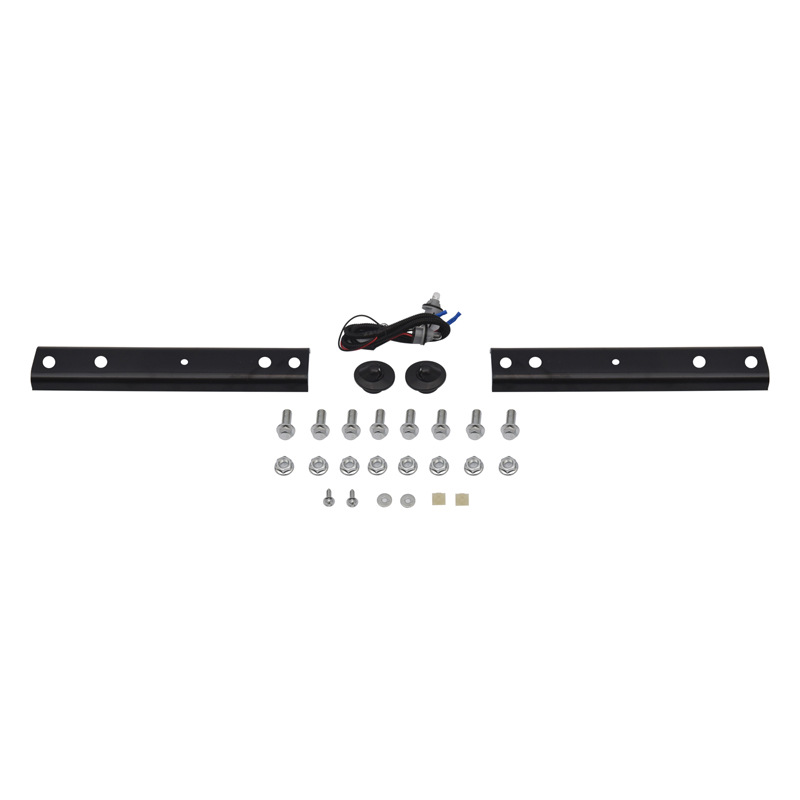 Aplicable al modelo original de Ford, barra trasera galvanizada F-250 sin agujero de radar parachoques 2001 - 2007