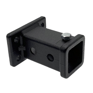 Car Square mouth female interface trailer arm quick connection sleeve square mouth base connection, trailer accessories, 52x52