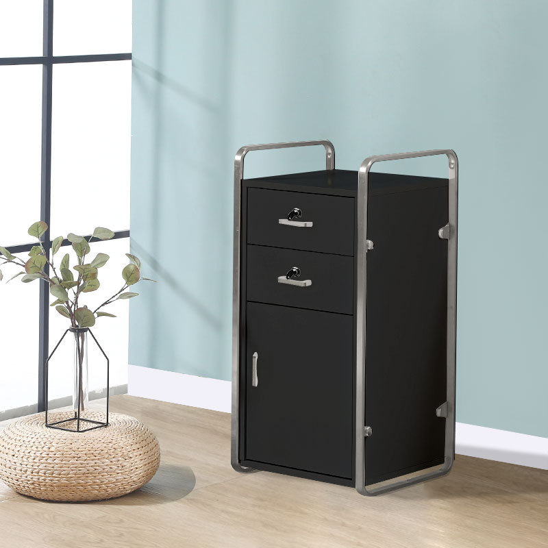 Nuevo gabinete de peluquería de salón de peluquería carro de herramientas de estante de herramientas de mesa de carro de peluquería pequeño gabinete