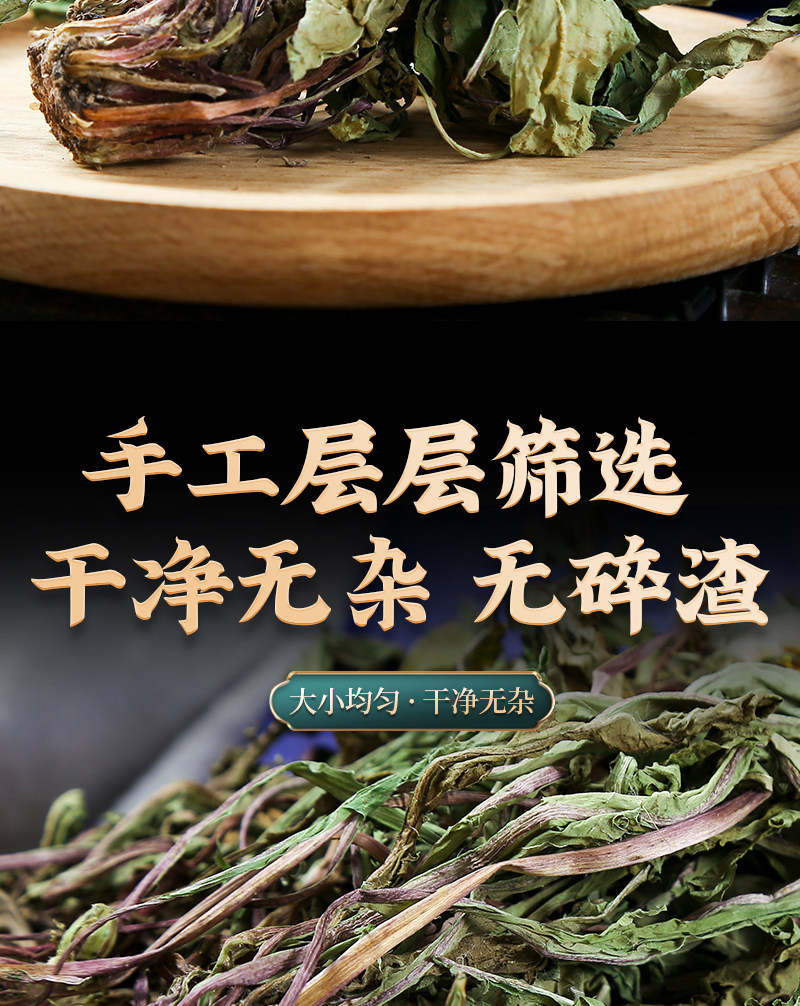 Wild Dandelion Tea Pu Gong Ying 500g 250g 100g Dried Whole Plant Cut Herbal Tea in use