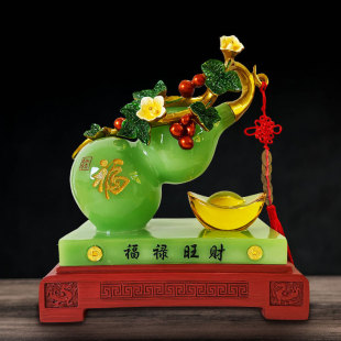 Factory Outlet Move New Home Entrance Hallway Gourd Yuan Bao Ornaments Living Room TV Cabinet Wine Cabinet Desktop Craft Gifts