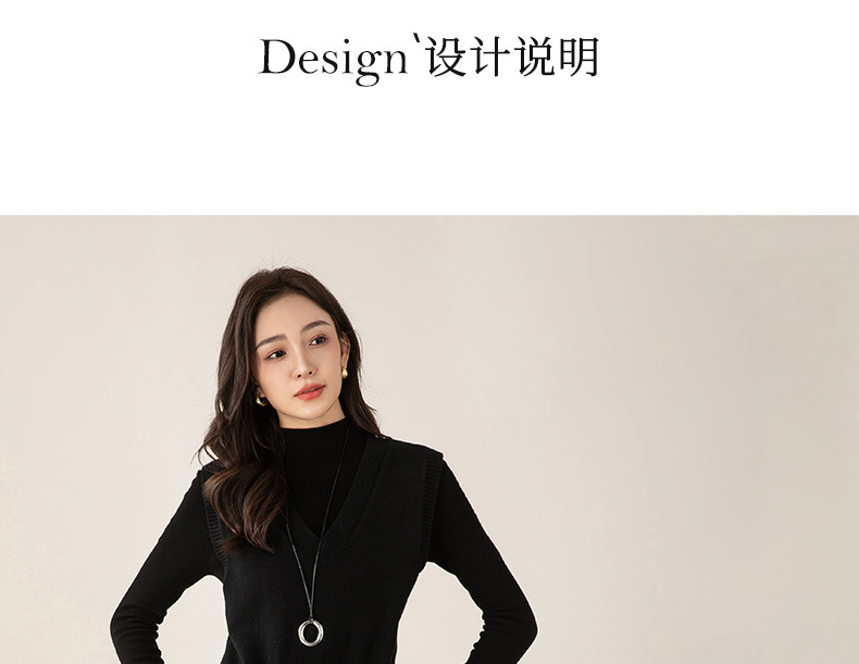 Quần tây nữ dệt kim len acetate Xinge dáng suông ống đứng, chất liệu dày dặn mùa thu đông — màu xám chi tiết 15