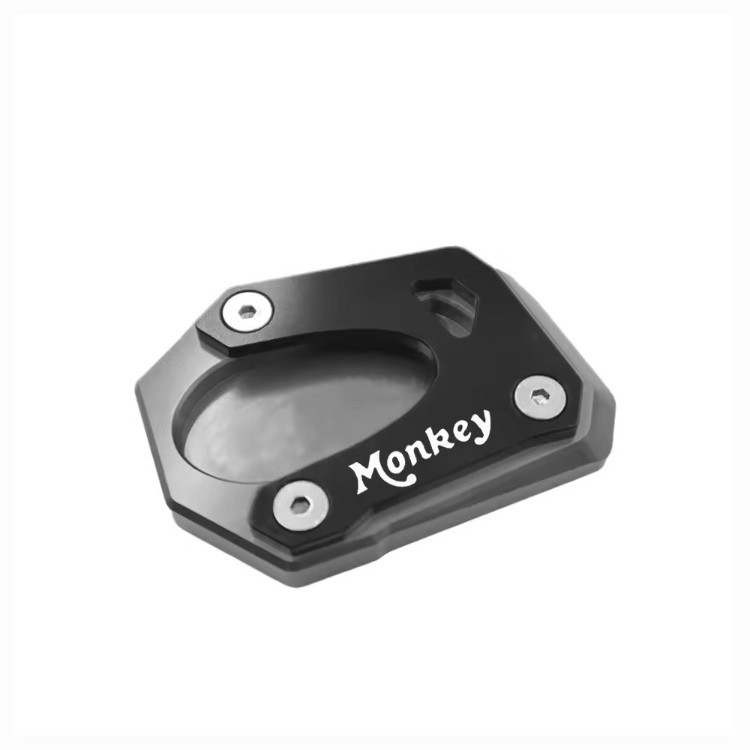 Suitable for 15-24 Models of Honda Monkey125 Side Stand Enlarger, Kickstand Widening, and Anti-Slip Pad Accessories