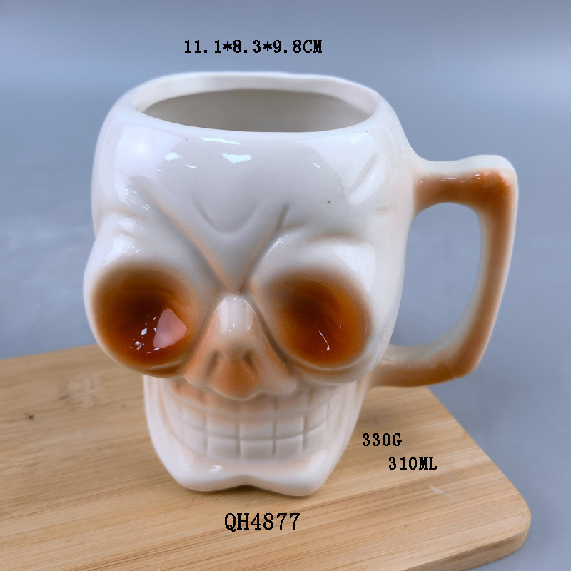 Selección estricta de tazas de cerveza de Halloween 3D tazas de cerveza 3D tazas de leche de forma estereoscópica