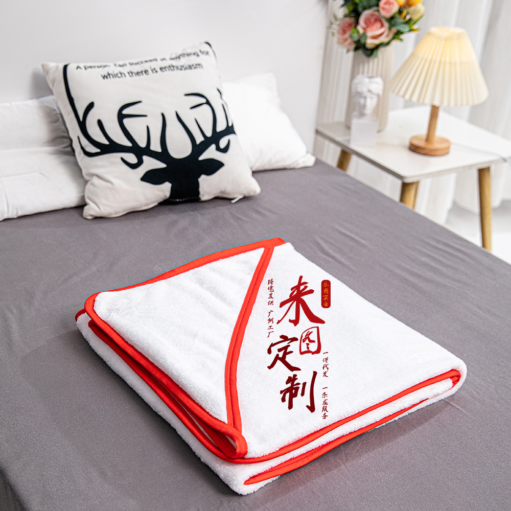 Manta de baño con capucha para niños xqds0019a, franela de 300g, bata de baño personalizable para adultos, manta de secado rápido y agradable al tacto.