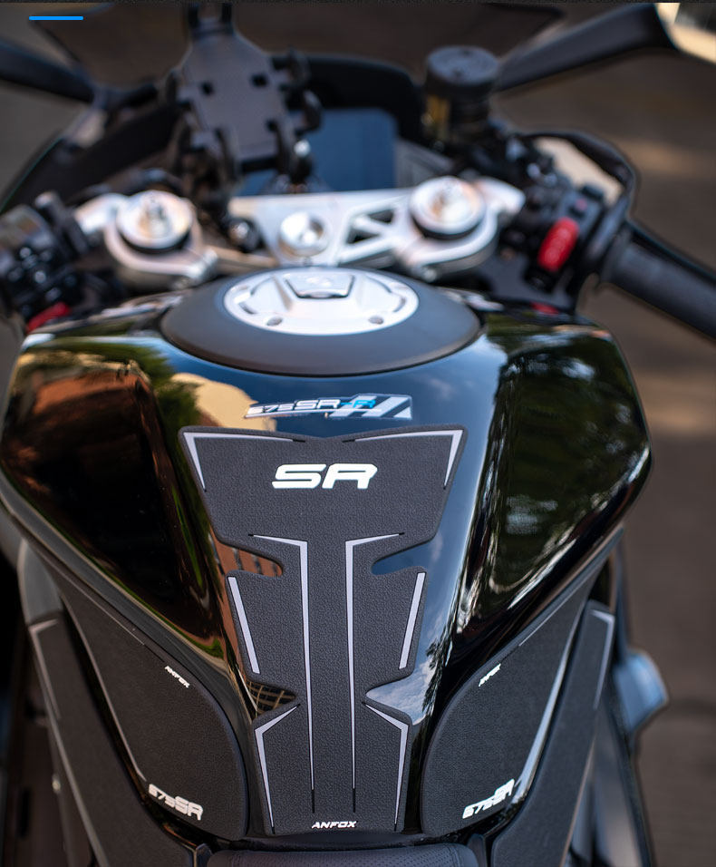 Suitable for CFMOTO 675SR-R modification: anti-slip fuel tank stickers, fishbone stickers, body protection stickers, film, 675SR accessories