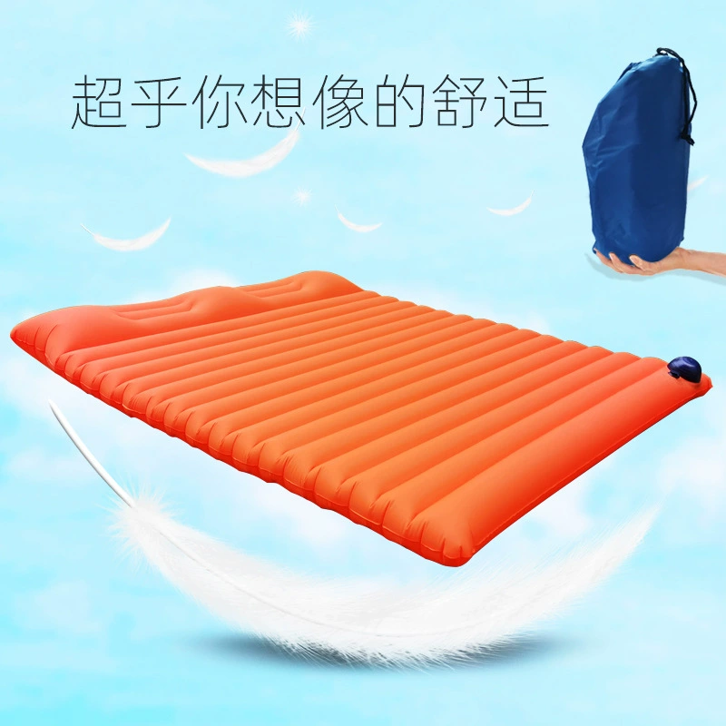 Travel inflatable soft heel, foldable handheld tent for camping, automatic mattress