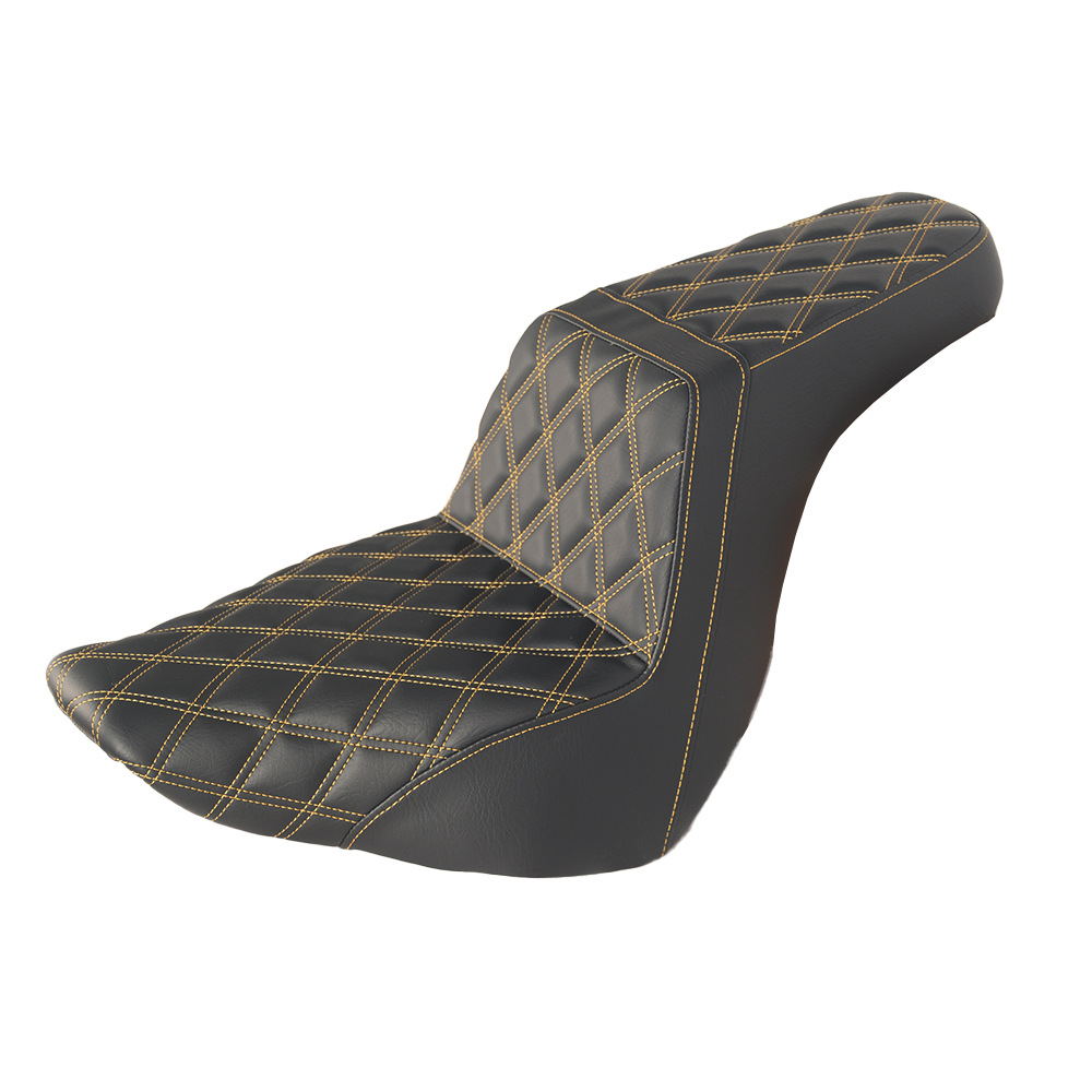 Harley Softail 2018+ Road King Road King S Wall Cushion Gold Stitching, Beautiful and Generous, Plaid and Durable