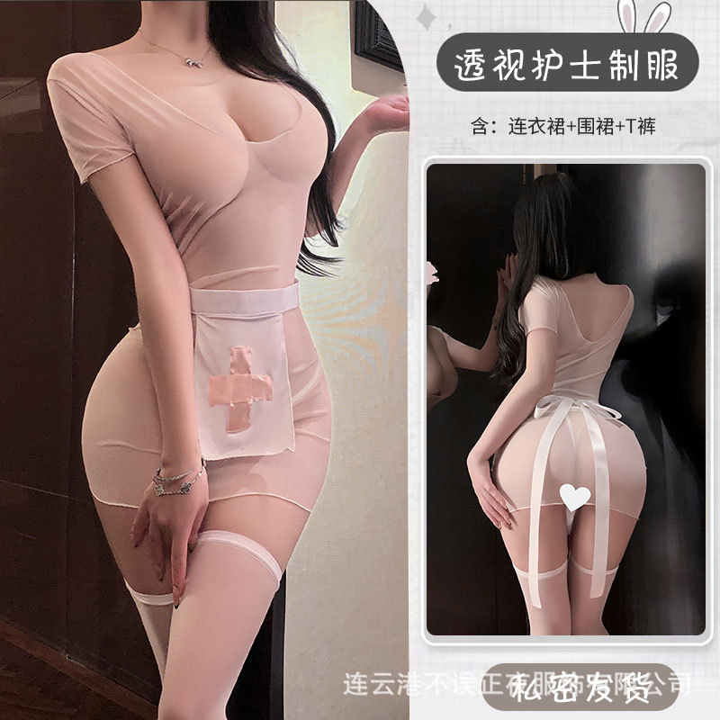 정장 [드레스 + 앞치마 + T바지]