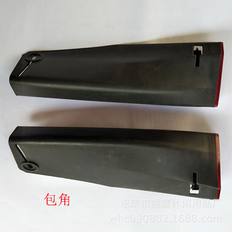 10-inch electric scooter rear long corner 10-inch rear long corner guard Fender rear bag long baffle rear edge