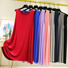 D 27308 Modal Midi Vest Dress Ī��������ȹ ����ѷŷ���羳