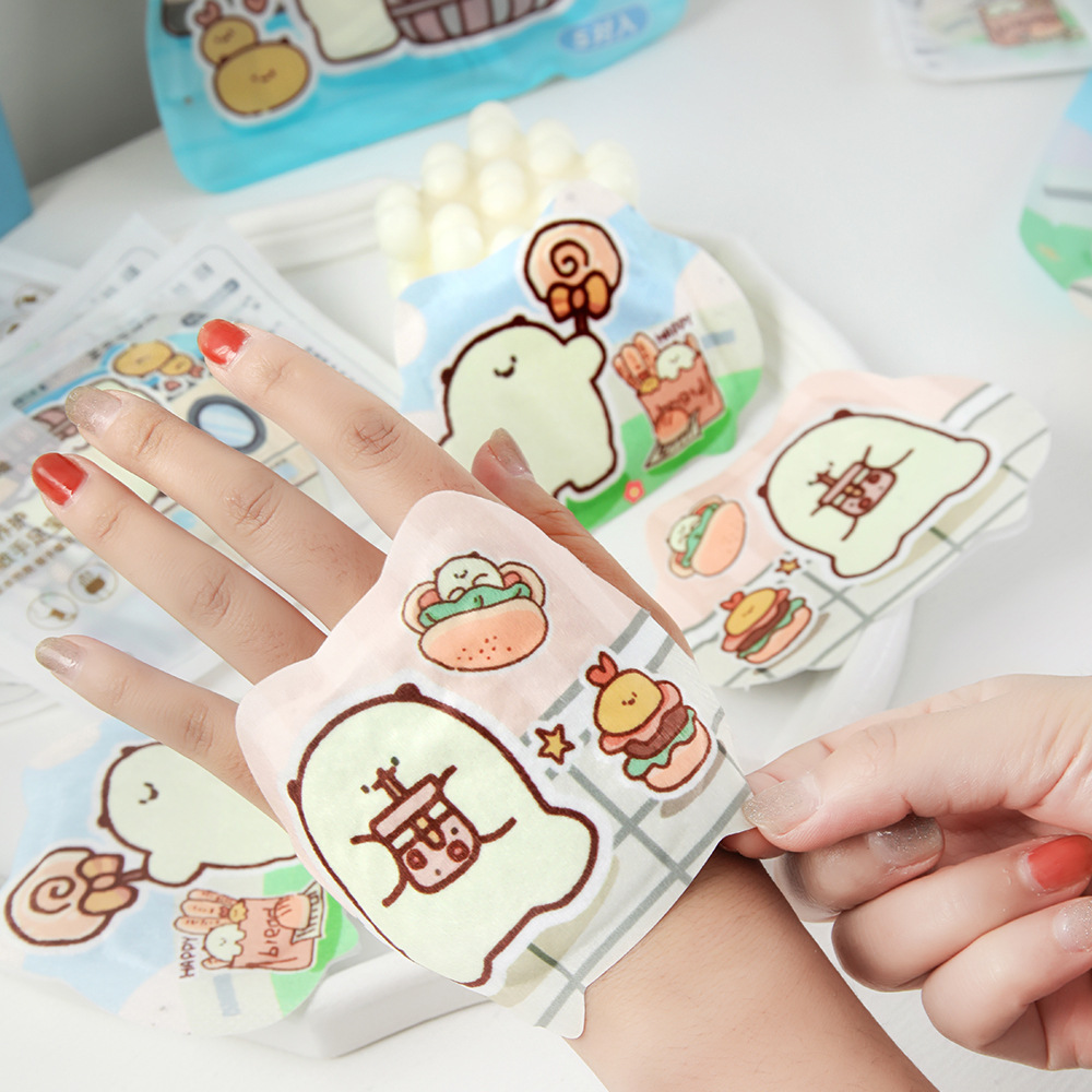 2025 nuevo dibujo animado calentamiento espontáneo calentamiento lindo calentamiento tija tija tija tija caliente bebé frío