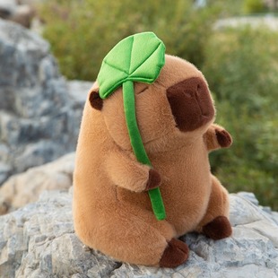 Internet Celebrity Capybara Plush Toy Doll for Girls, Ugly and Cute Doll Birthday Gift Wholesale