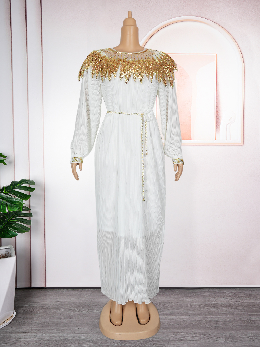 Dominating Dress Nigerian – A Powerful Fusion of Elegance & Prestige 52 A front side back + color 6