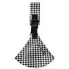 JP0997黑白千鸟格（拉链经典款）