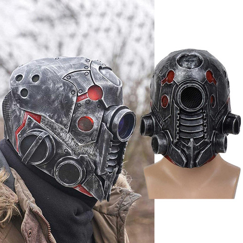 Game Cyberpunk Mask Halloween Steampunk Robot Helmet