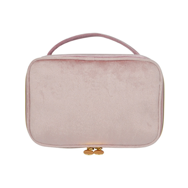Small design capacious cosmetic bag