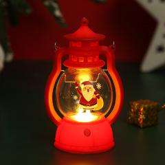 クロスボーダー小さなランタン LED ポータブルキャンドルライトホリデー雰囲気ライトクリスマスレトロライト屋外キャンプライトアクセサリー