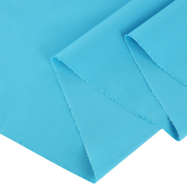 Fabricantes al por mayor primavera y verano tela textil poliéster algodón material mezclado TC tela plana