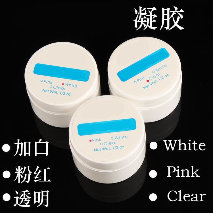 Nail art basic UV phototherapy glue extension glue nail glue transparent gel model glue students practice phototherapy nail stock