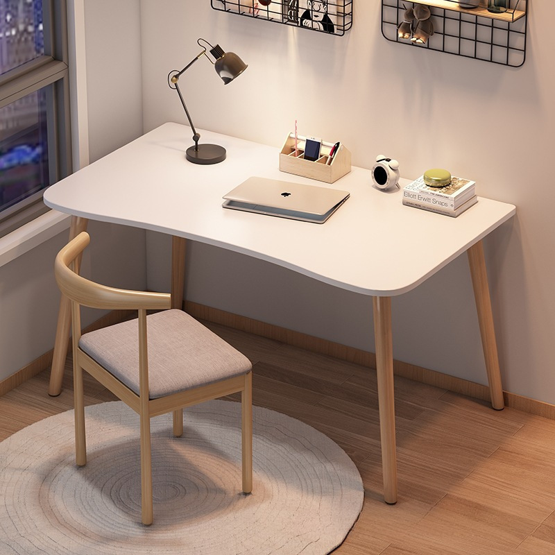 Simple Table Girls Bedroom Computer Table Student Study Desk Small Apartment Rental House Workbench Desk