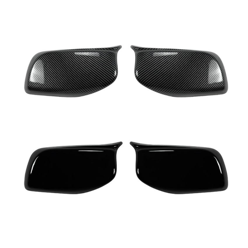 Carcasa de Espejo Retrovisor Tipo Cuerno para BMW Serie 5 E60 E61 de ABS Decorativo