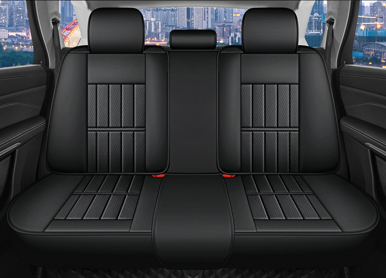 Cross-Border Amazon Foreign Trade Wholesale New All-Inclusive Full-Leather Four-Season Universal Five-Seater All-Inclusive Car Seat Cushion Can Be Vacuumed