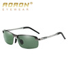 Aolong Aoron's new polarized sunglasses, colorful sunglasses, toad mirror aluminum magnesium glasses riding mirror A3043