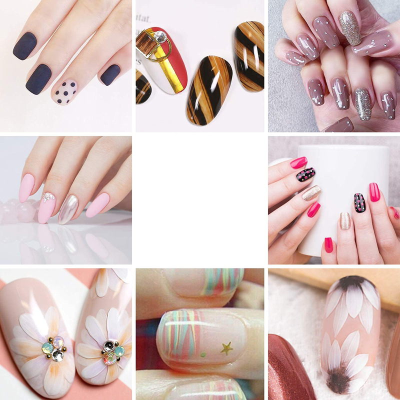 15 PCs nail art design brush suit 5 PCs pen set 2 boxes rhinestone 10 PCs Stripe Tape 12 PCs color pen foil stickers
