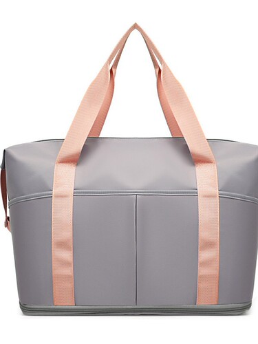 Yoga bag outdoor large capacity travel bag expandable carry-on suitcase dry-wet separation fitness bag lightweight waterproof