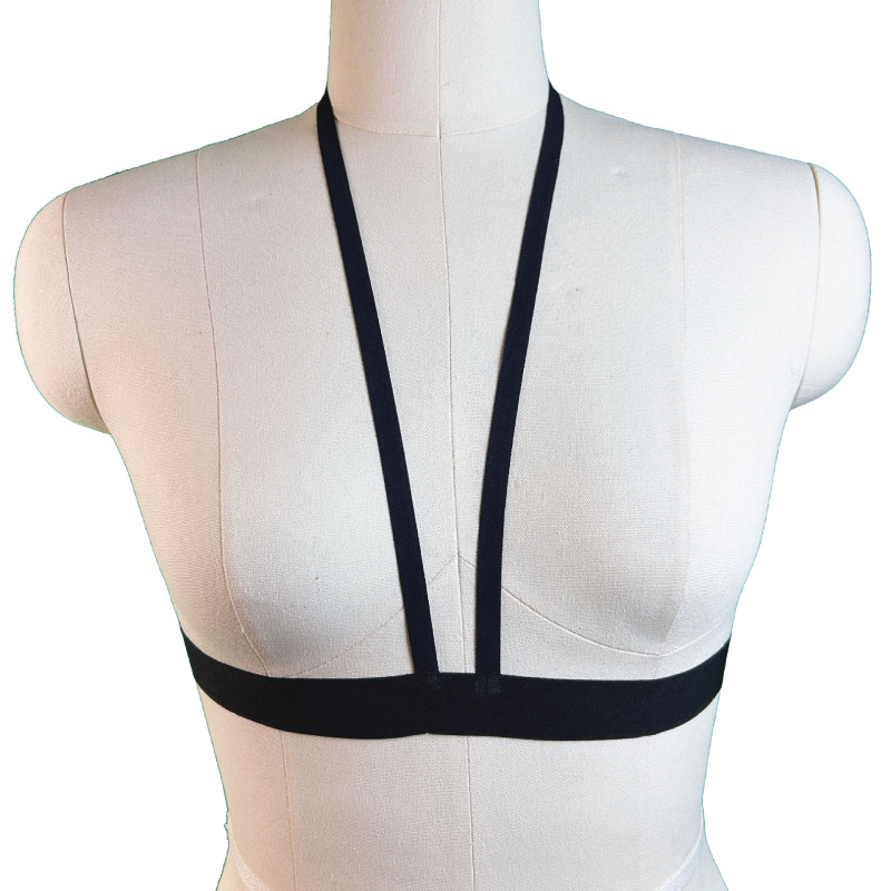 Cross-border underwear strap sexy fashion bra AliExpress European and American style explosive underwear deep V supply hollow elastic Cross-border underwear strap sexy fashion bra AliExpress European and American style explosive underwear deep V supply hollow elastic
