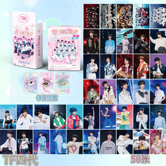 Tf家族四世代カードケース50枚57x86mmスター周辺レーザーlomoカード葉書